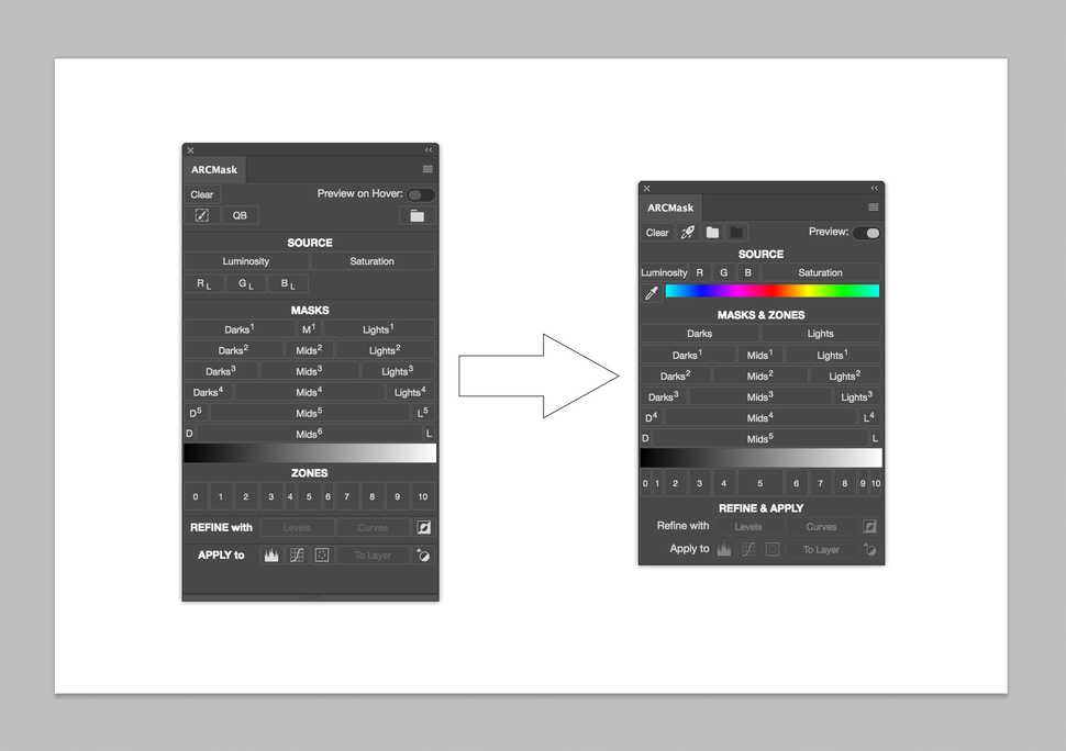 ARCPanel 1.0 vs ARCPanel 2.0